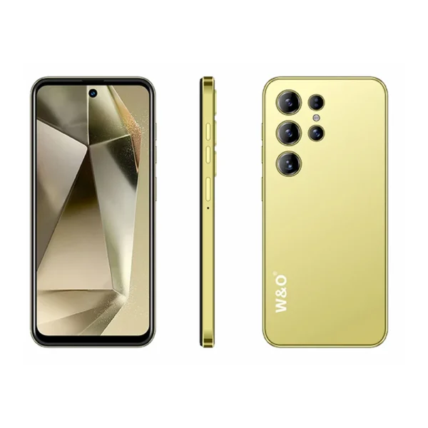 W & O X18 Smartphone Android 14 8GB RAM 128GB ROM téléphone portable 6.6 pouces HD double SIM 5200mAh 4G Battrey 13 + 26MP caméra téléphone portable – Image 4