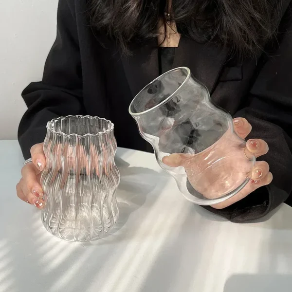 Verre à thé à bulles Transparent de 550ml, avec pailles, tasses à bière, pichet à jus de lait et de fraise, tasse à café, verres pour fête ﻿ – Image 5