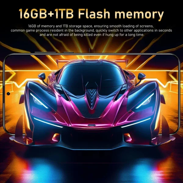 Smartphone M6 Pro, téléphone portable, 7.3 ", version globale, 16 Go + 1 To, Snapdragon 8 Gen 3, Android14, 50 + 108MP, 4G, 5G, tout neuf – Image 5